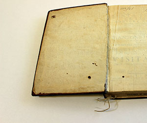 Picture of book repaired