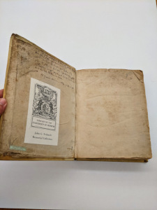 Picture of book repaired