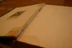 Picture of book needing repair
